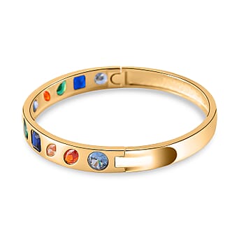 https://tjcuk.sirv.com/Products/80/1/8016008/Multi-Colour-Cubic-Zirconia-Bangle-Size-7-5-in-Yellow-Gold-Tone-3-00-C_8016008_3.jpg?w=342&h=342