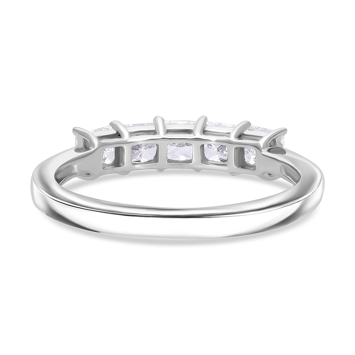 Luxuriant Diamond - 950 Platinum SGL Certified (VS-E-F) Lab Grown Diamond Ring 0.98 Ct