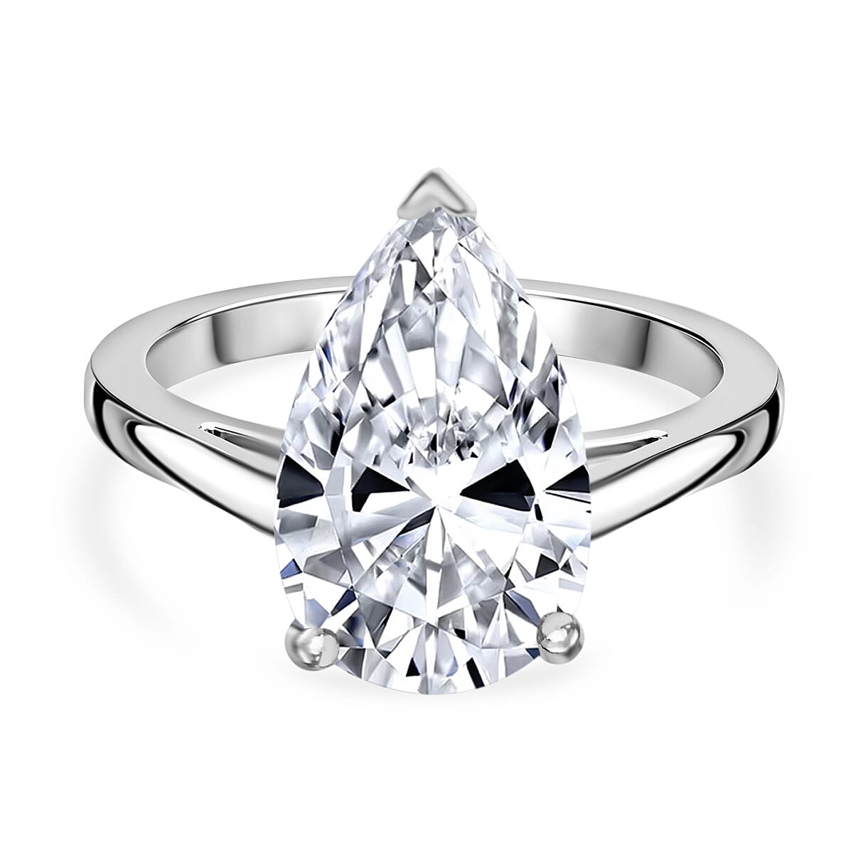 Luxuriant Diamond  18K W Gold  VS   Lab Grown Diamond  G, VS Ring 3.03 ct,  Gold Wt. 4.7 Gms  3.030  Ct.