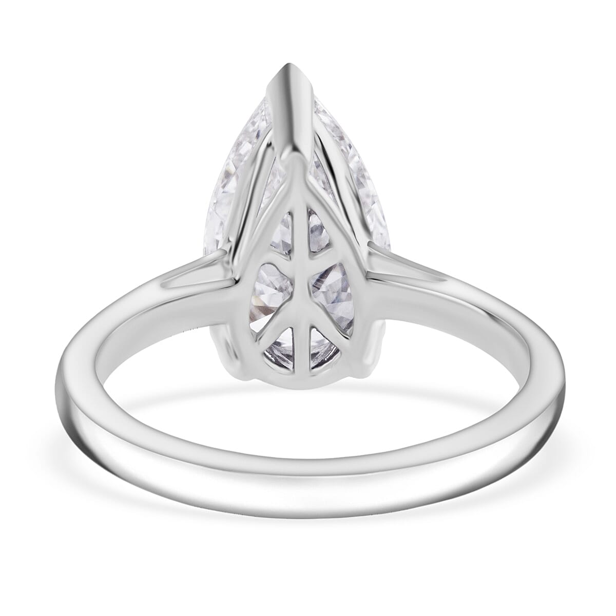 Luxuriant Diamond  18K W Gold  VS   Lab Grown Diamond  G, VS Ring 3.03 ct,  Gold Wt. 4.7 Gms  3.030  Ct.