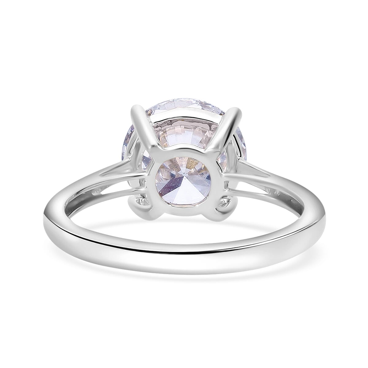 Luxuriant Diamond IGI Certified 18K White Gold Lab Grown Diamond (VS2-G) Ring 3.03 Ct.