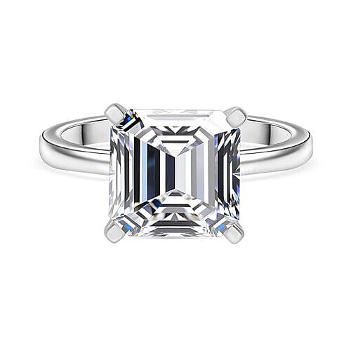 Luxuriant Diamond - 950 Platinum IGI Certified (VS1-G) Lab Grown Diamond Ring 5.00 Ct, Platinum Wt. 5.70 Gms