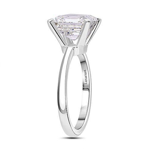 Luxuriant Diamond - 950 Platinum IGI Certified (VS1-G) Lab Grown Diamond Ring 5.00 Ct, Platinum Wt. 5.70 Gms