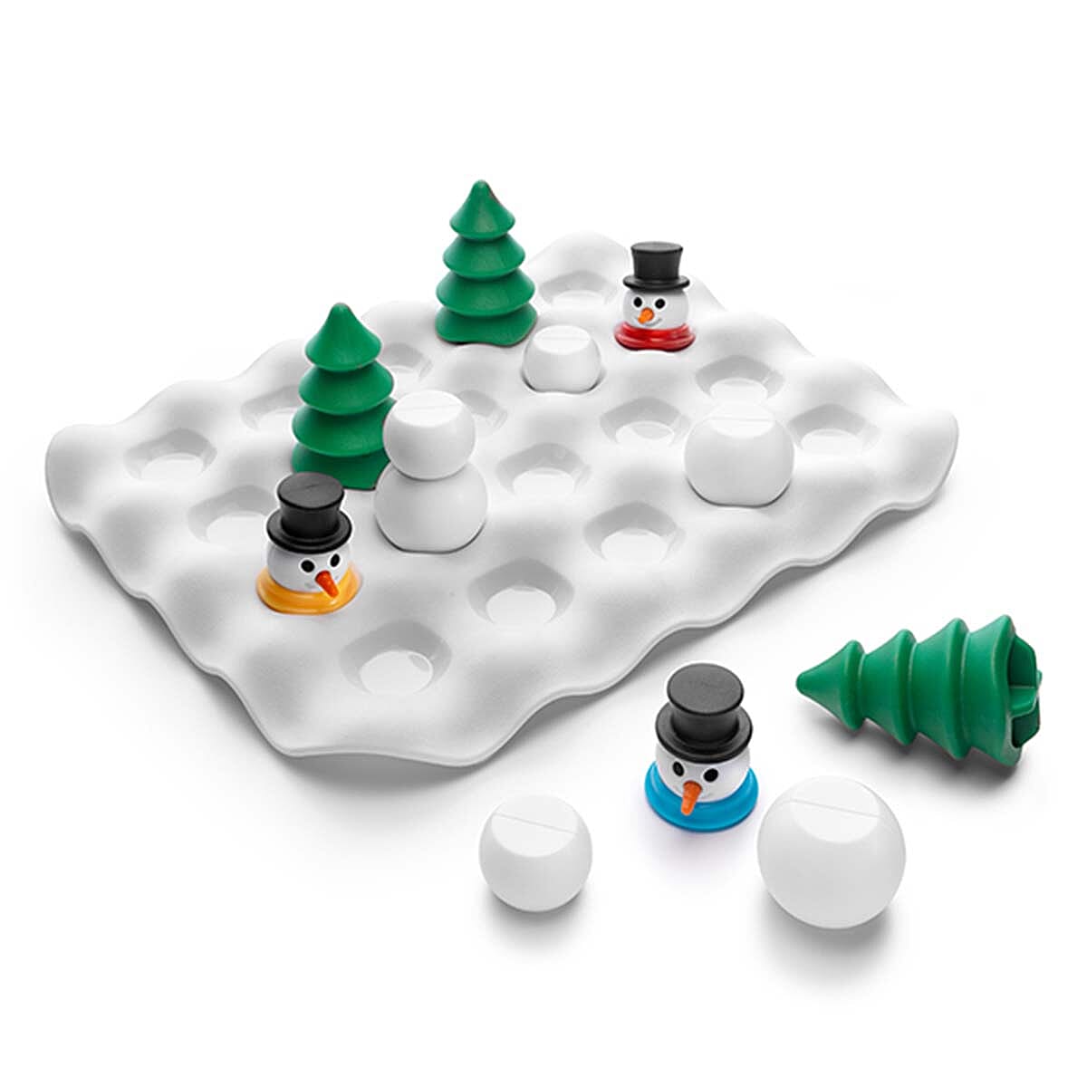 Snow Problem Puzzle Game - White Green & Multi