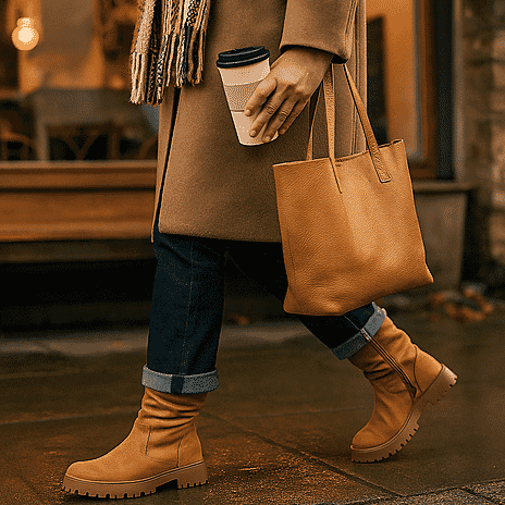 Shoes by Emma Ladies Ankle Boots (Size 7) - Brown