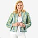 La Marey Pure Cotton Printed Quilted Jacket