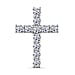 Luxuriant Diamond 0.5 Ct. Lab Grown Diamond Cross Pendant in 18K Yellow Gold Vermeil Sterling Silver