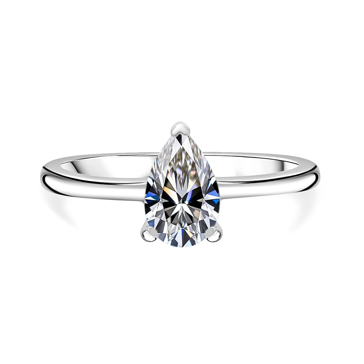Luxuriant Diamond 1 Ct. Lab Grown Diamond Solitaire Ring in 950 Platinum, SGL Certified
