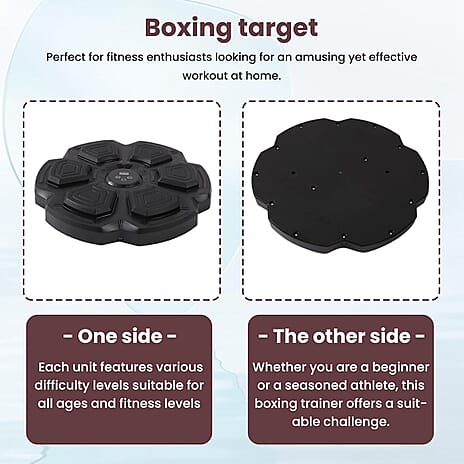 Indoor Musical Boxing Machine with Bluetooth - 9 Speed Modes