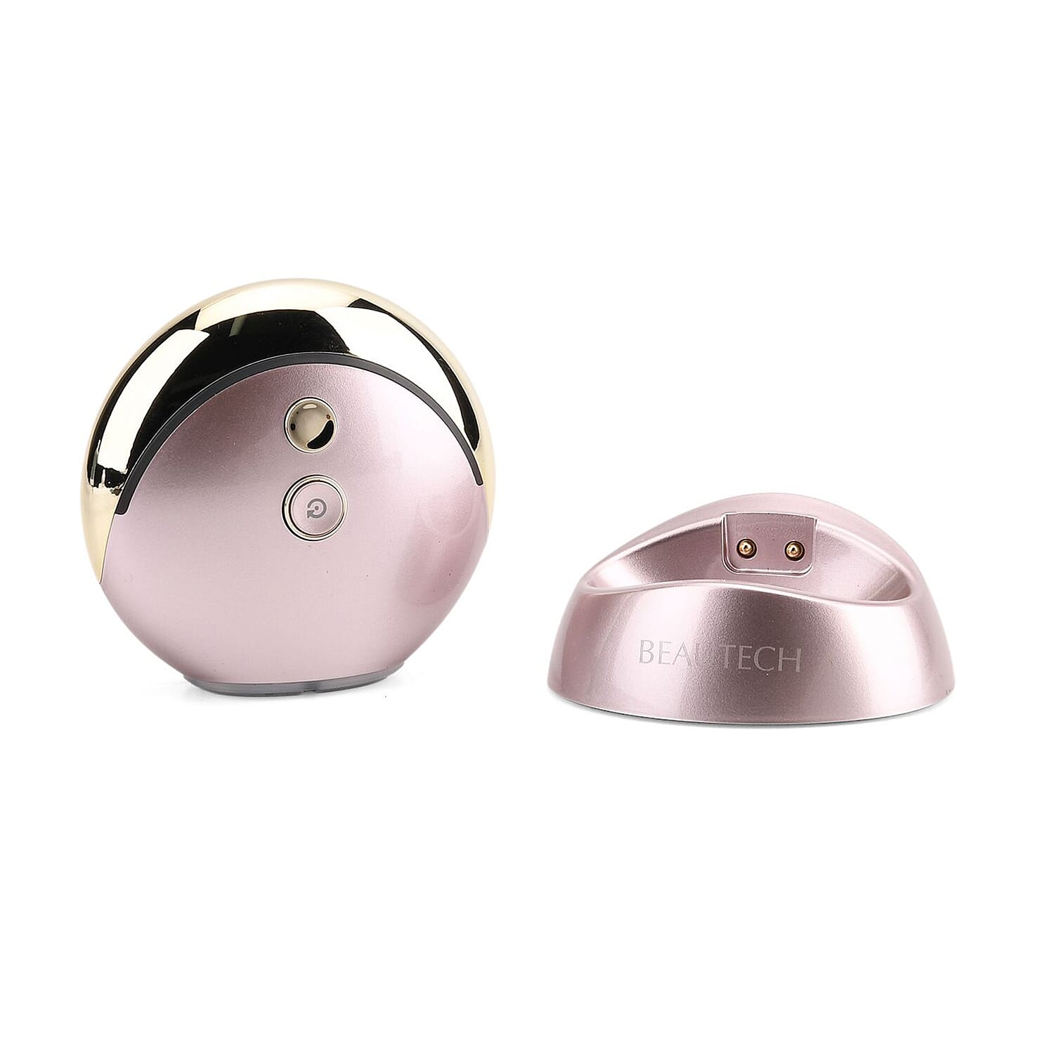 BEAUTECH RF-EMS Facial Beauty Device - Portable & Rechargeable with LED Light Therapy