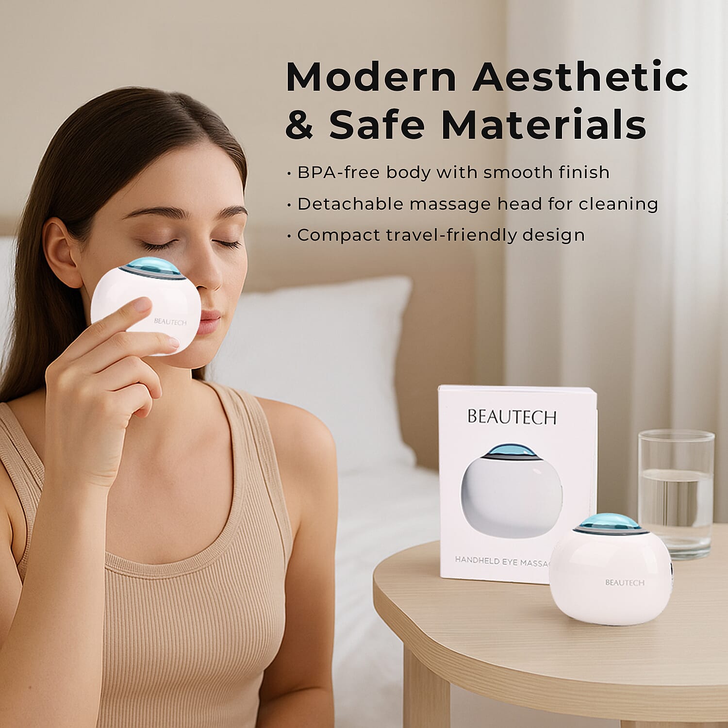 BEAUTECH Eye Massager with Mist Spray