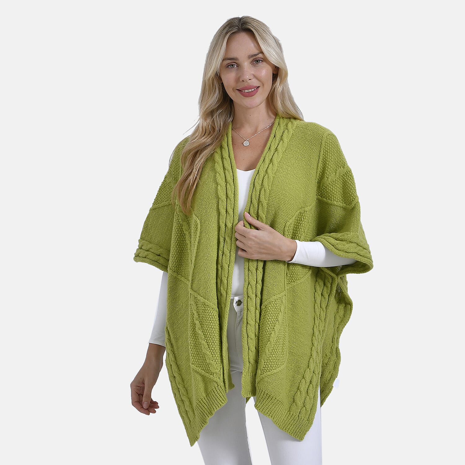 Maisi-Knitted-Cardigan-Size-One-Size-Green-Green