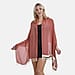 Closeout Deal - New Arrival Adorable Scarf with Small Fringes on Bottom (One Size) - Brown Rust