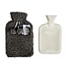Must Have - Faux Fur 2 Liter Water Bottle with Soft Teddy Plush Cover - White