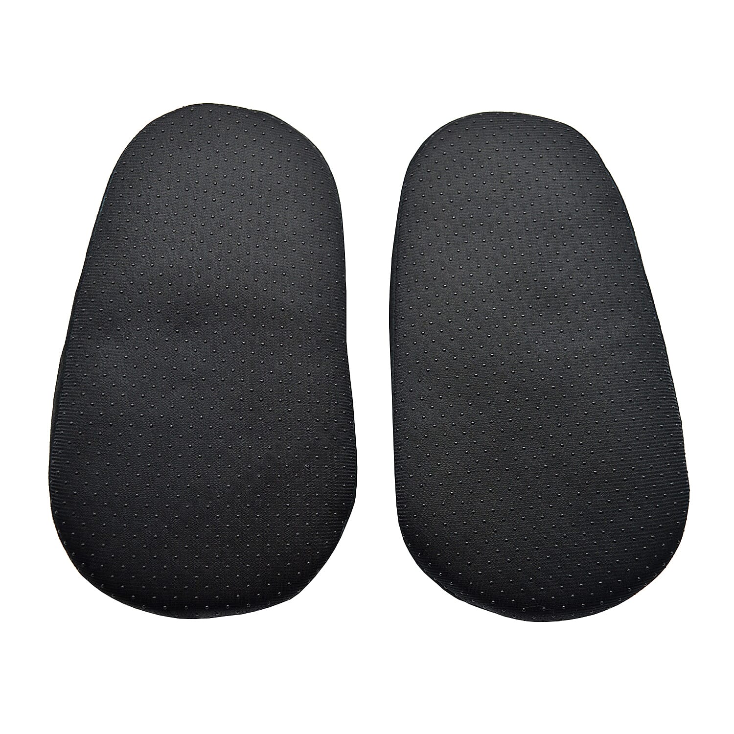 Mens Slipper (Size Large) - Black White