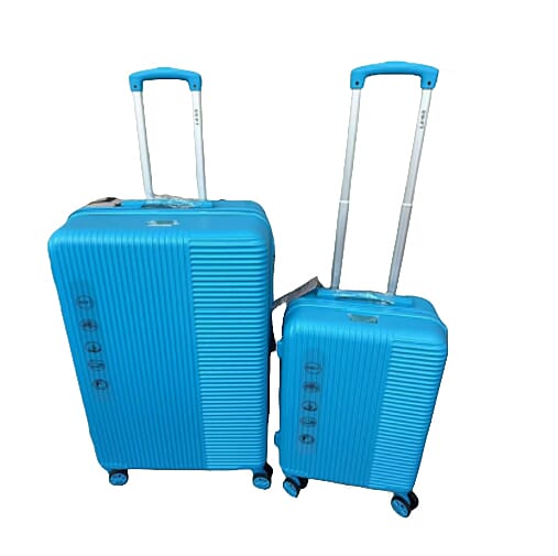 ABS Luggage and Handbag Set (Size 28x20x1 cm) - Blue
