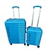 ABS Luggage and Handbag Set (Size 28x20x1 cm) - Blue