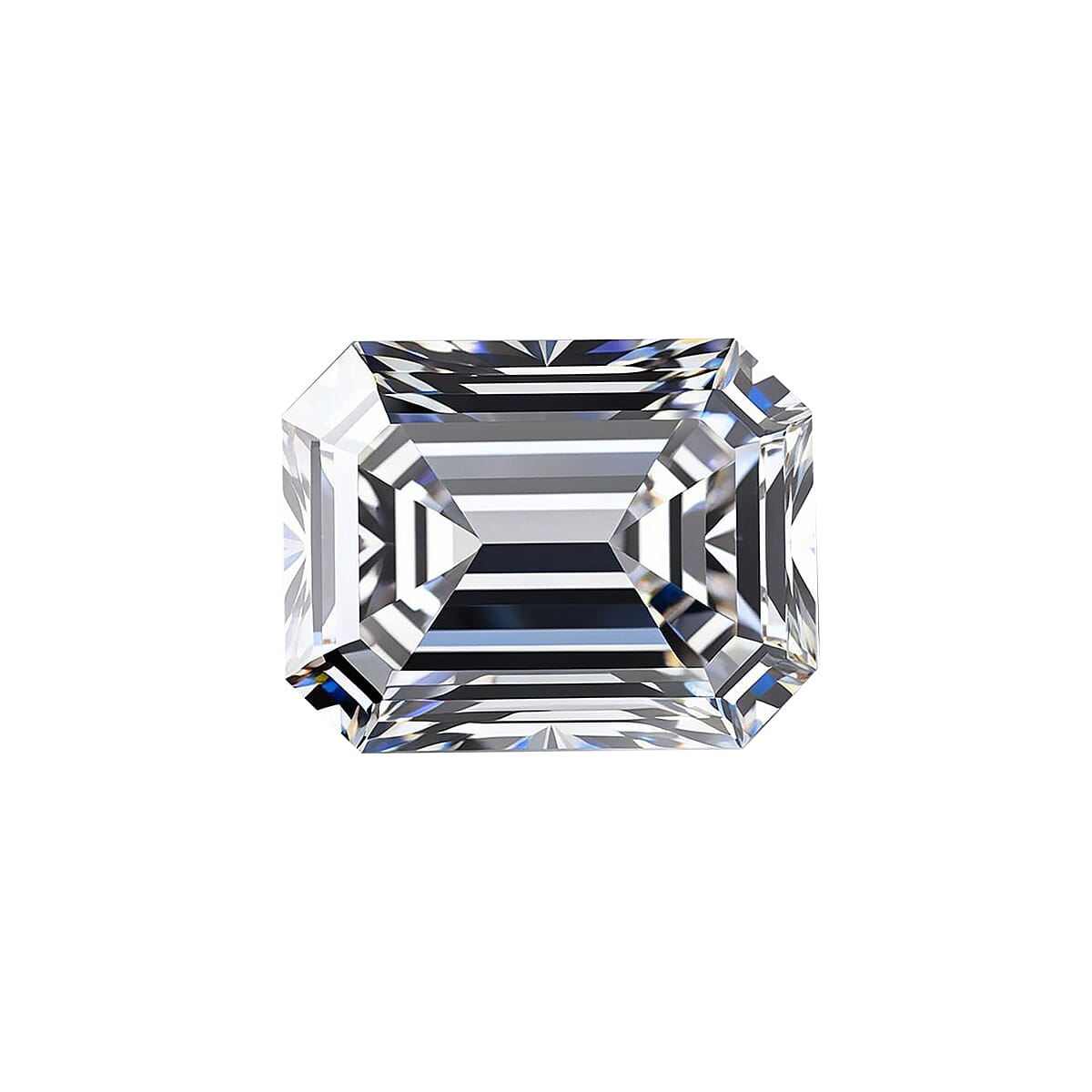 Lab Grown Diamond Emerald 6.63x4.98 mm IGI Certified VS-G