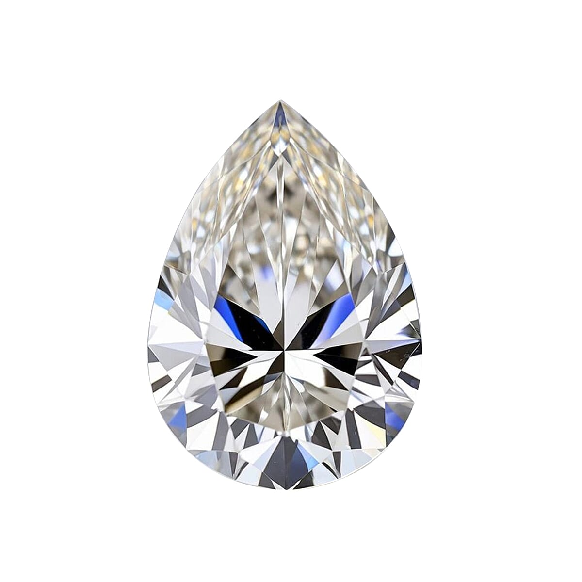 Lab Grown Diamond Pear 12.75X7.83 mm IGI Certified VS2-G Quality Diamond.