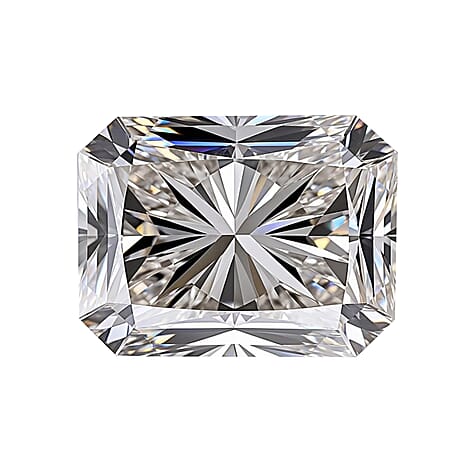 Lab Grown Diamond Rectangular 10.41x.01 mm IGI Certified VS2-G Quality Diamond.