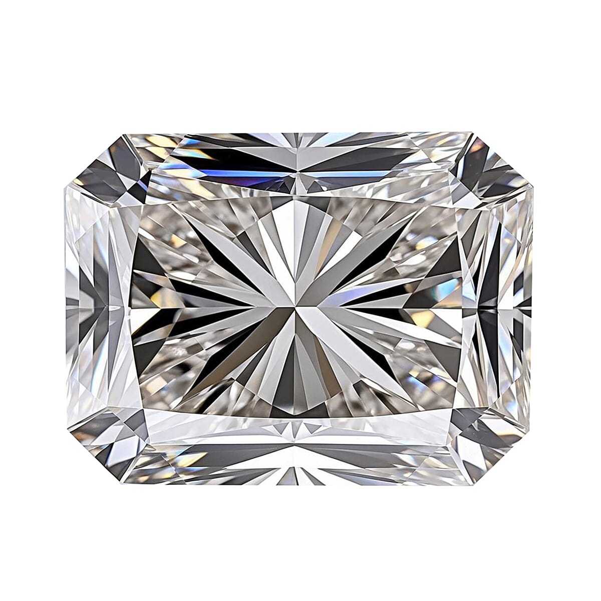 Lab Grown Diamond Rectangular 12.33x8.52 mm IGI Certified VS1-G Quality Diamond.