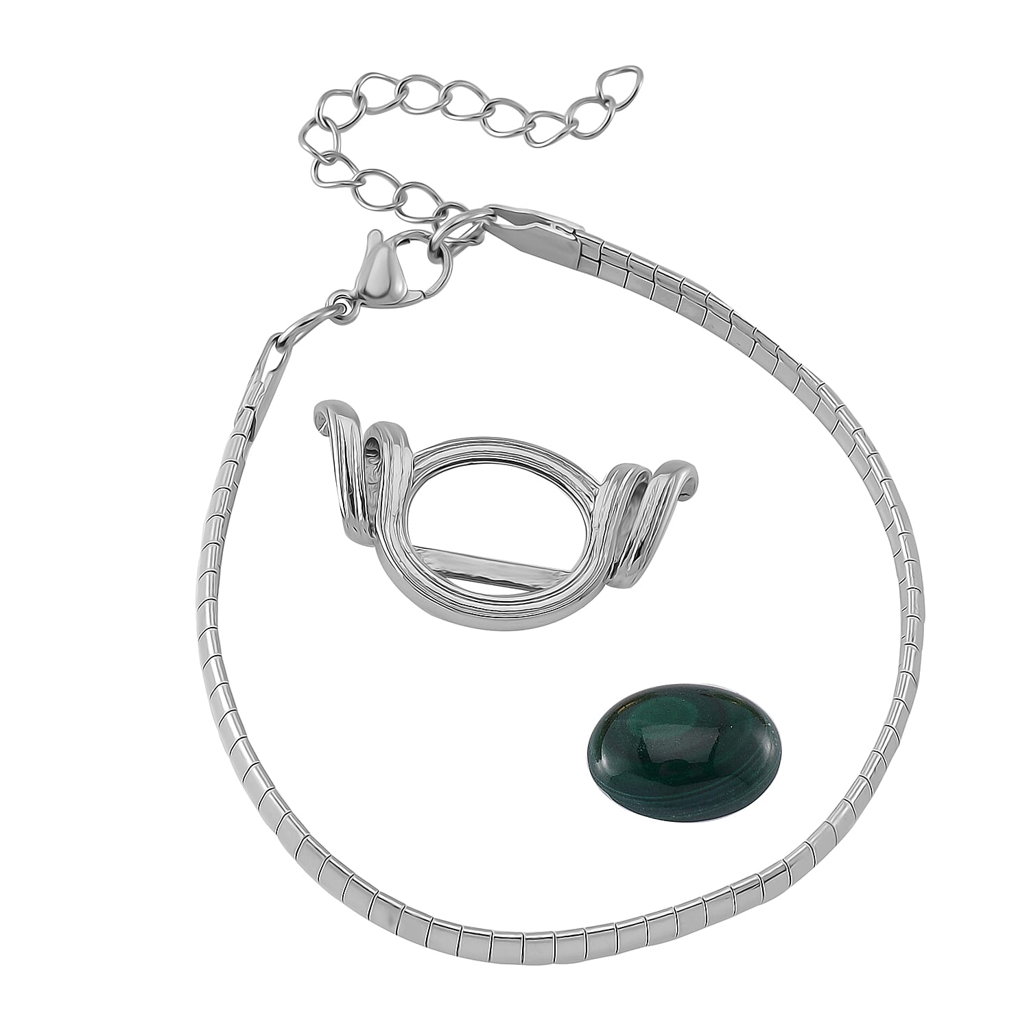 Lapis Lazuli & Interchangeable Multi Gemstones Bracelet (Size - 7.5-2 Ext) with Lobster Clasp 59.50 Ct