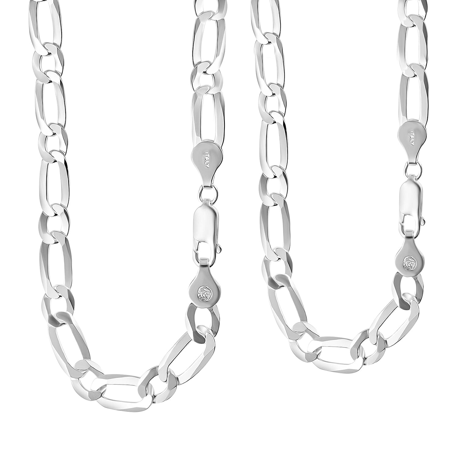 One Time Deal - Sterling Silver Bracelet (Size - 7.5) With Lobster Clasp Silver Wt 9.4 gms