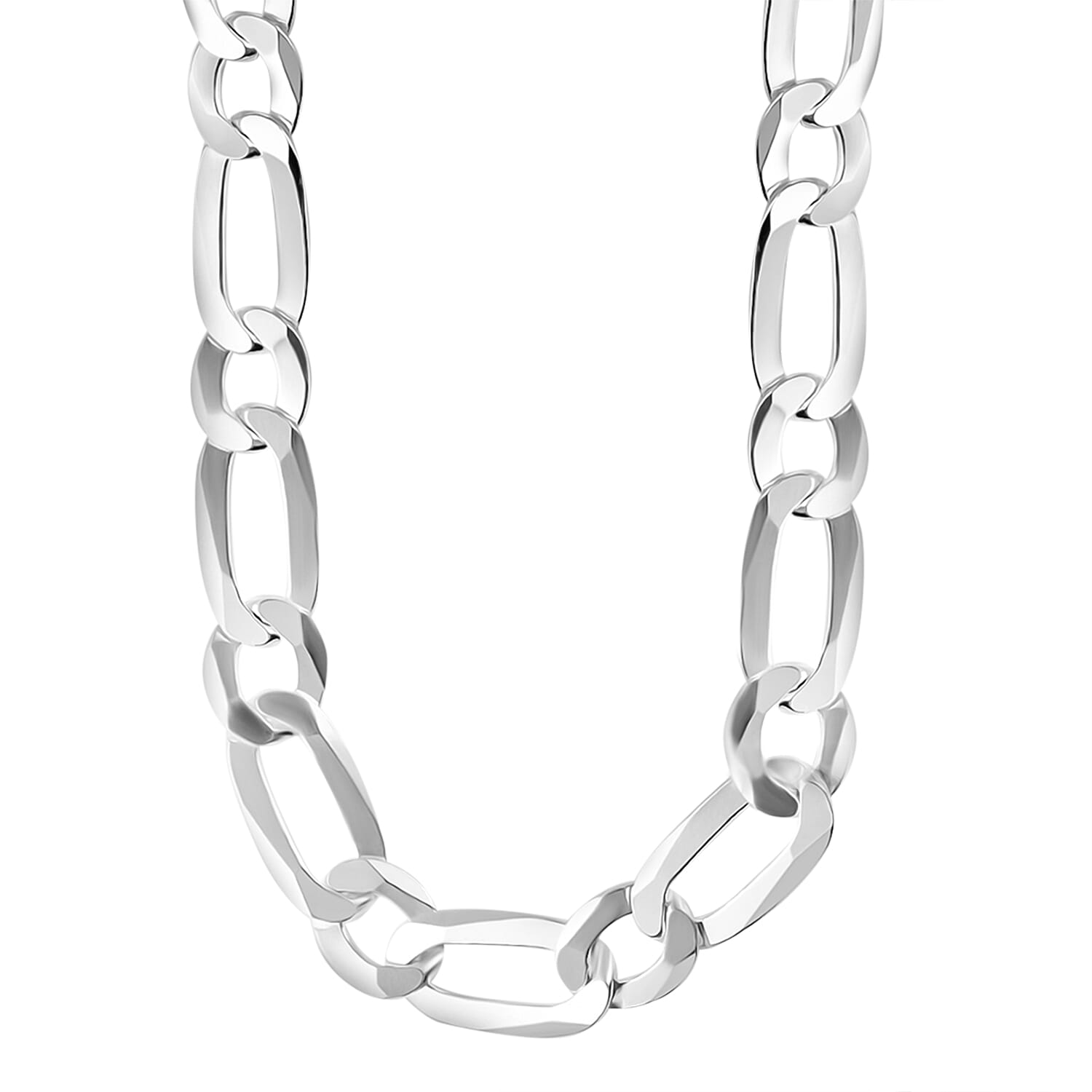 One Time Deal - Sterling Silver Bracelet (Size - 7.5) With Lobster Clasp Silver Wt 9.4 gms