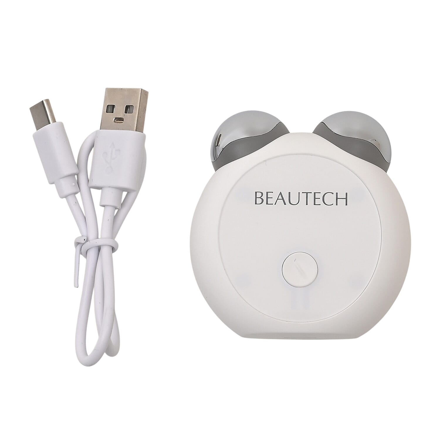 BEAUTECH - Mini EMS Facial Massager - Red & Blue Light Therapy & Type-C Rechargeable