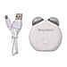 BEAUTECH Mini EMS Facial Massager - Red & Blue Light Therapy & Type-C Rechargeable (Black Matt)