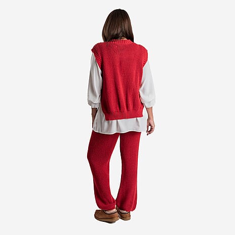 Acrylic Jumper - Red