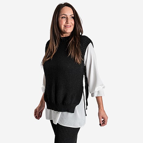 Acrylic Jumper - Black