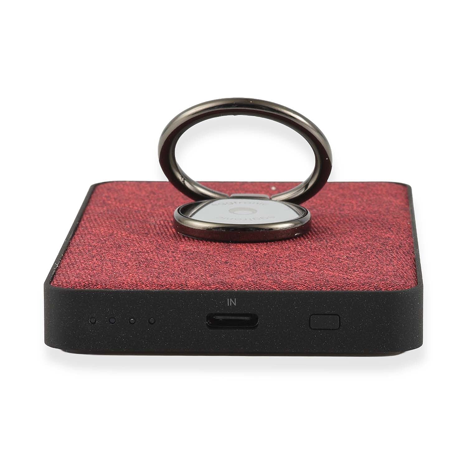 Wireless Power Ring Ultra-Fast 1,500mAh Slim Battery Pack With Phone ring Holder