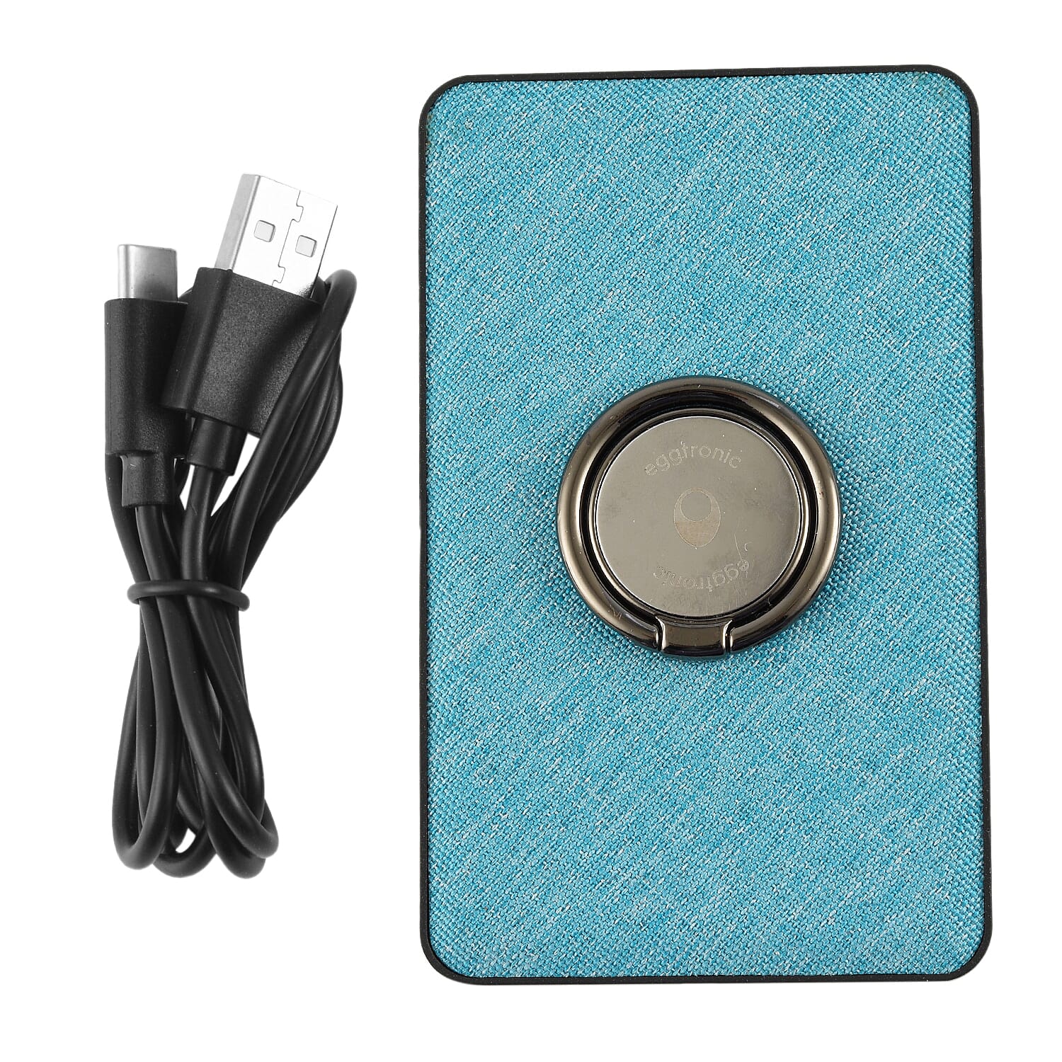 Wireless Power Ring Ultra-Fast 1,500mAh Slim Battery Pack With Phone ring Holder