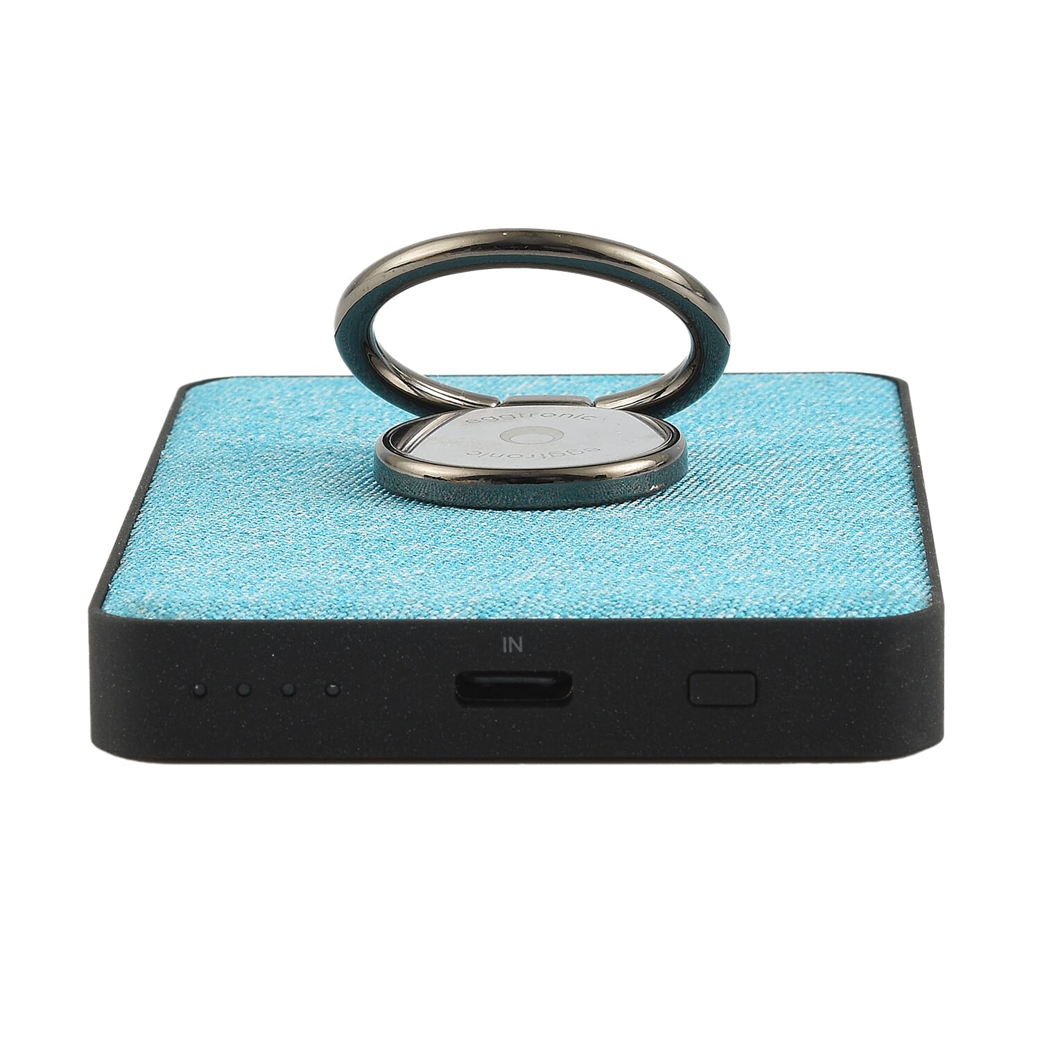 Wireless Power Ring Ultra-Fast 1,500mAh Slim Battery Pack With Phone ring Holder