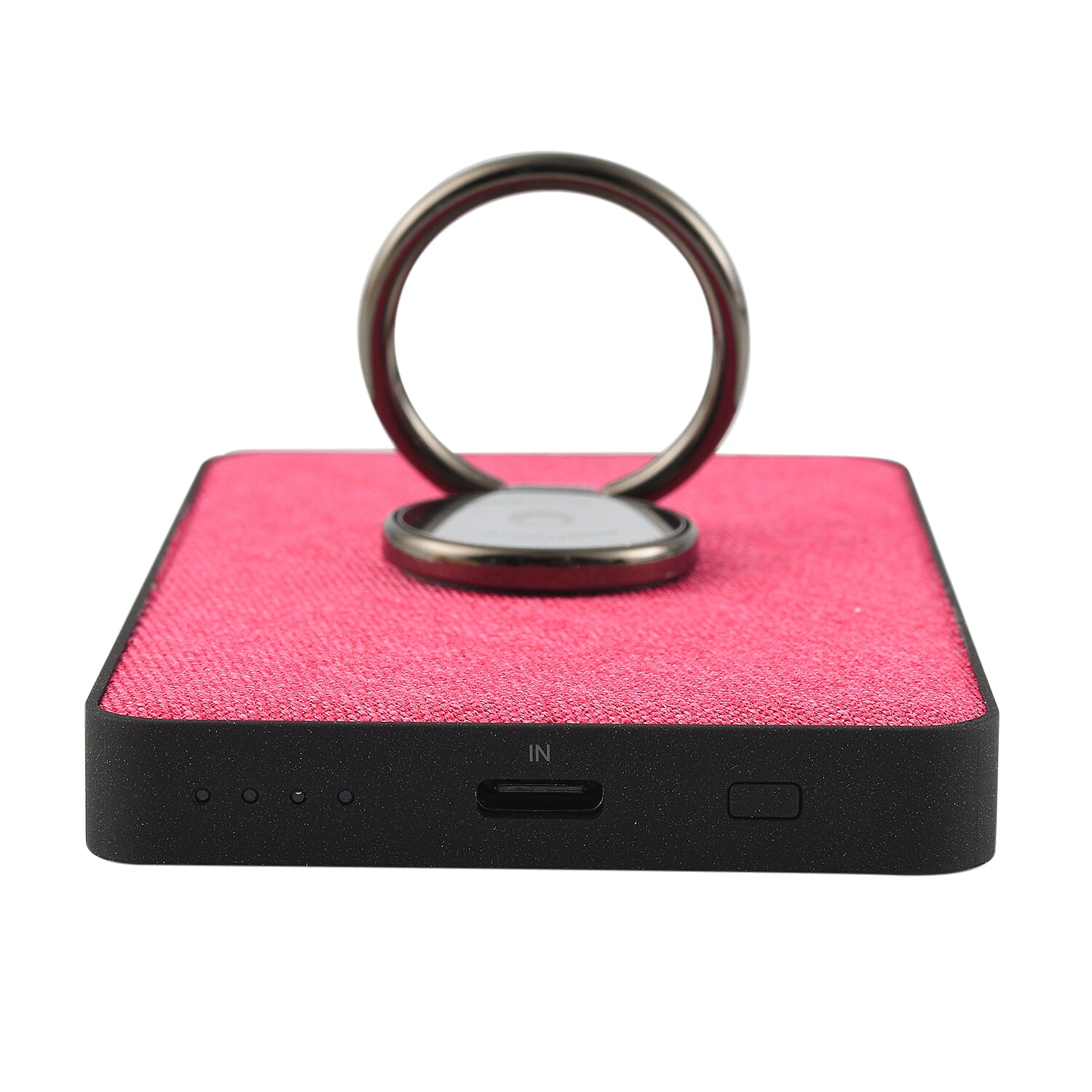 Wireless Power Ring Ultra-Fast 1,500mAh Slim Battery Pack With Phone ring Holder