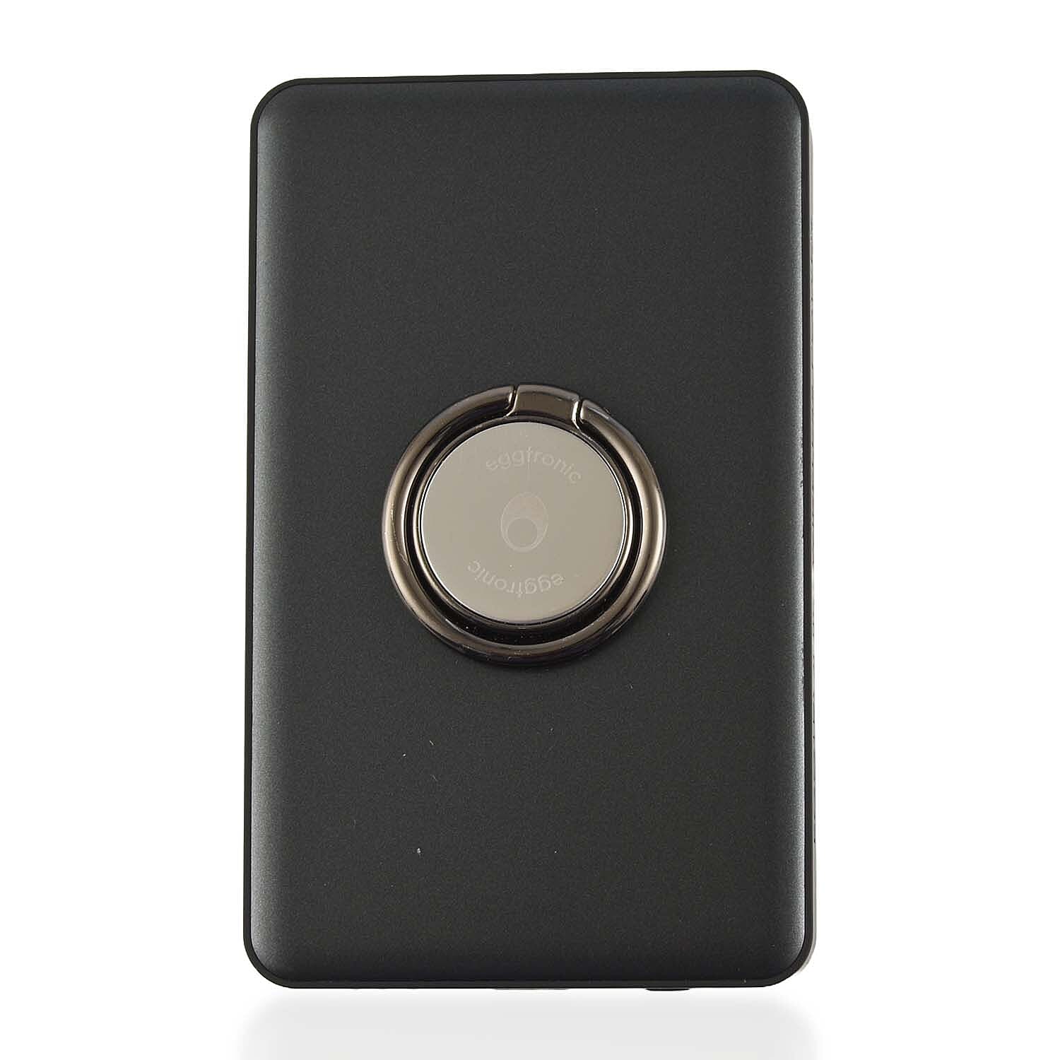 Wireless Power Ring Ultra-Fast 1,500mAh Slim Battery Pack With Phone ring Holder