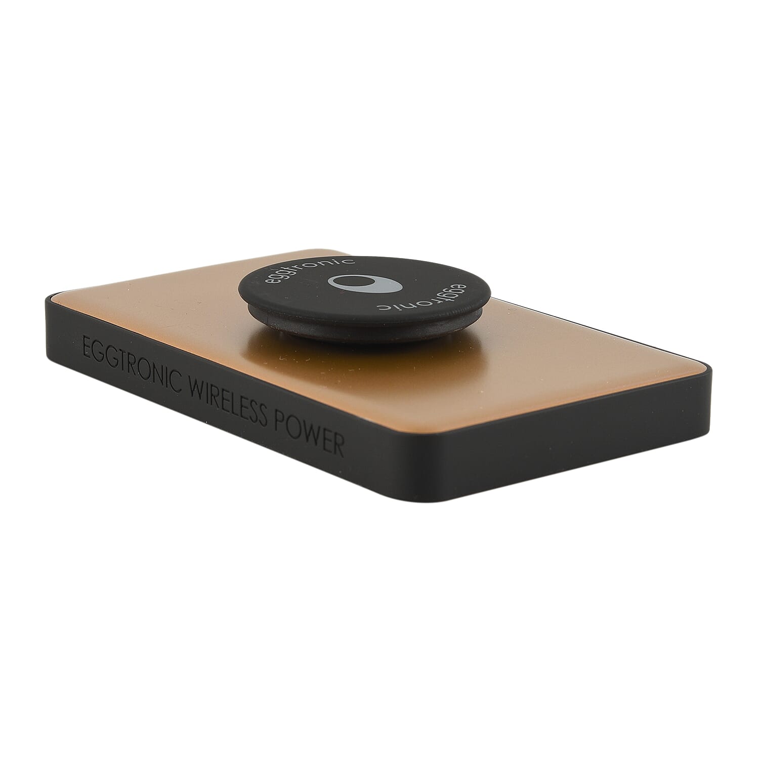 Wireless Power Popper Ultra-Fast 1500mAh Slim Battery Pack With Phone Pop Grip -  Golden