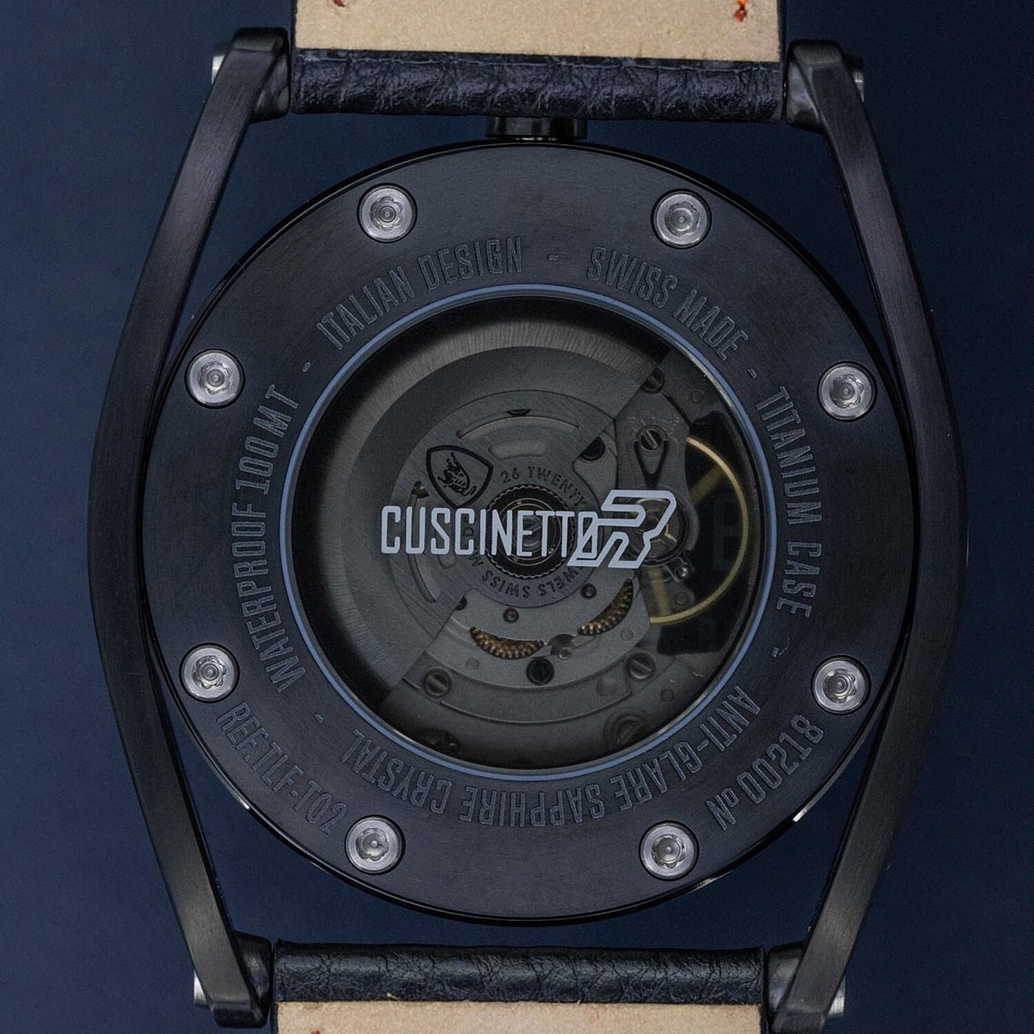 Tonino Lamborghini Cuscinetto Swiss Automatic Skeleton Watch Tonino Lamborghini Cuscinetto Swiss Automatic Skeleton Watch