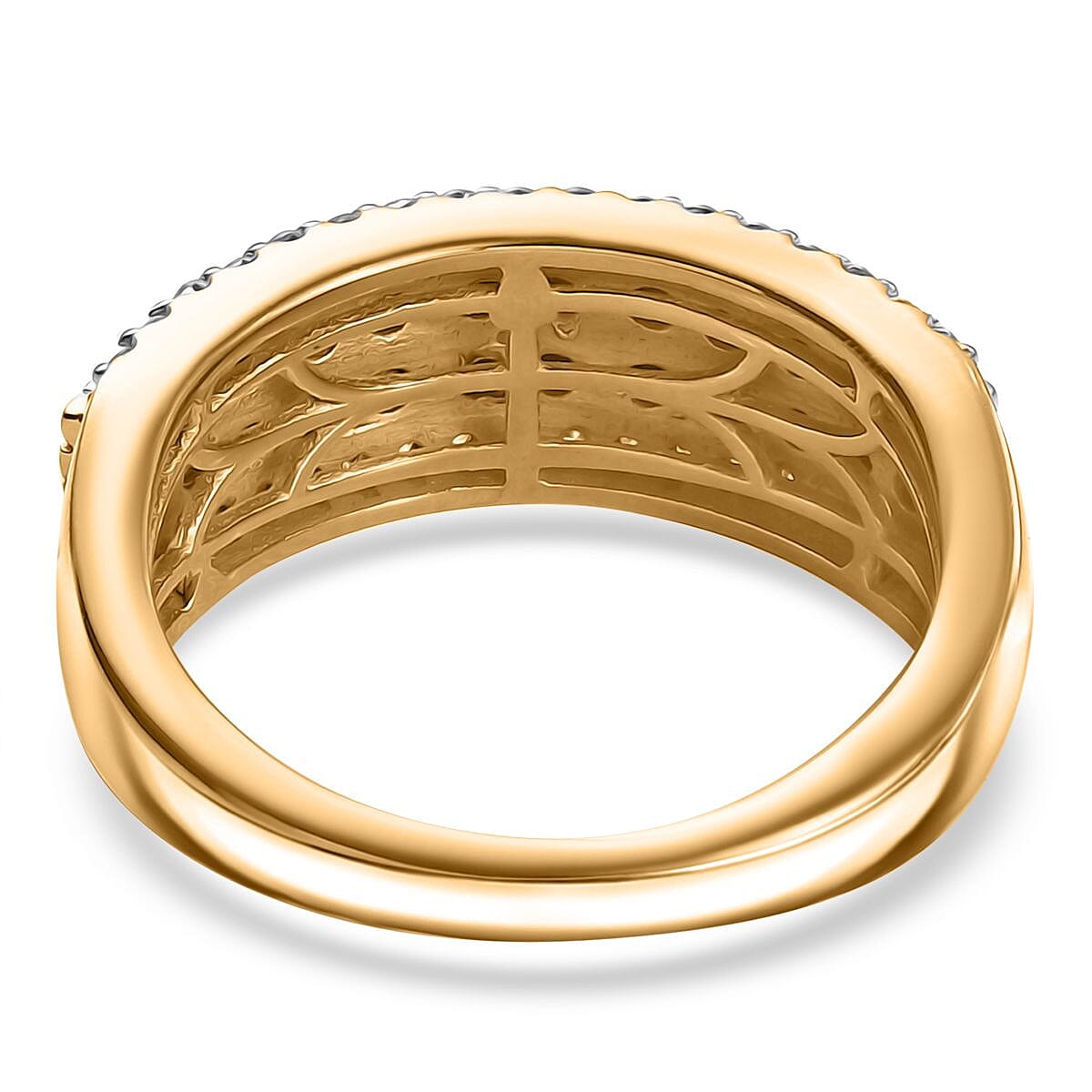 Luxuriant Diamond 1 Ct. Lab Grown Diamond Ring in Sterling Silver