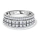 LUXURIANT Diamond - Lab Grown Diamond (SI-G/H) Ring in Rhodium Overlay Sterling Silver 1.02 Ct.