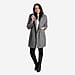Ladies Knitted Boucle Coat (One Size, 8-18) - Plum