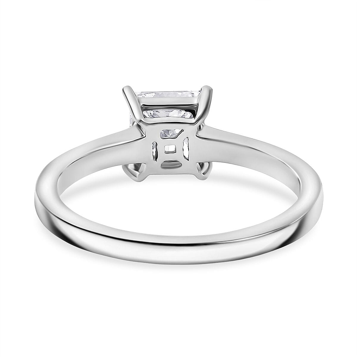 Luxuriant - 950 Platinum SGL Certified (VS-GH) Lab Grown Diamond Solitaire Ring 1.00 Ct.