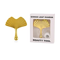 Ginkgo Leaf Gua Sha Face and Neck Massage Tool