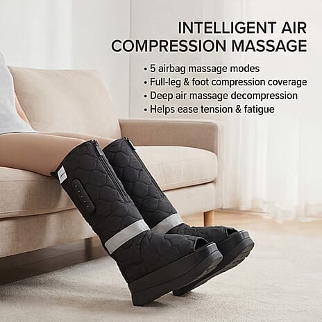 Bliss - Beyond Compression Massager Boots with 3 Heat Modes - 3 Airbag Intensity Settings