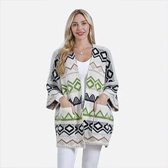 https://tjcuk.sirv.com/Products/80/2/8022204/La-Marey-Quilt-Pattern-Cardigan-Size-85x1-cm-Green-Pink_8022204.jpg?w=342&h=342