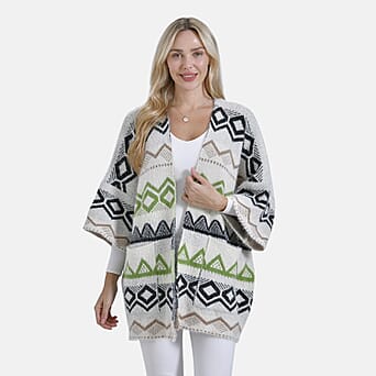 https://tjcuk.sirv.com/Products/80/2/8022204/La-Marey-Quilt-Pattern-Cardigan-Size-85x1-cm-Green-Pink_8022204_3.jpg?w=342&h=342