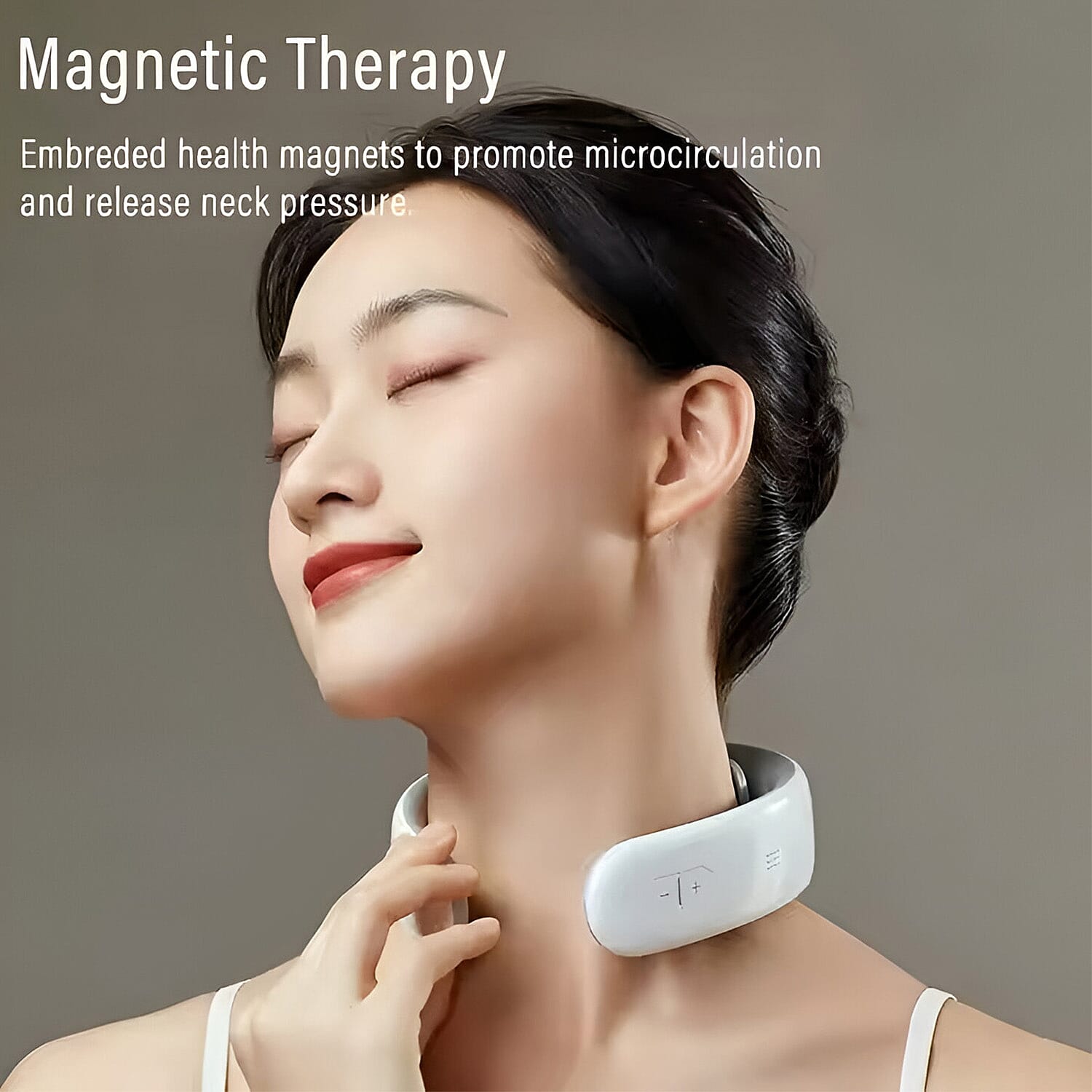 EMS Heated Neck Massager (Features- EMS, Magnetic Therapy, Far Infrared, Red Light Therapy) EMS Heated Neck Massager (Features- EMS, Magnetic Therapy, Far Infrared, Red Light Therapy)