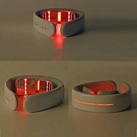 EMS Heated Neck Massager (Battery 1500mAh) - White