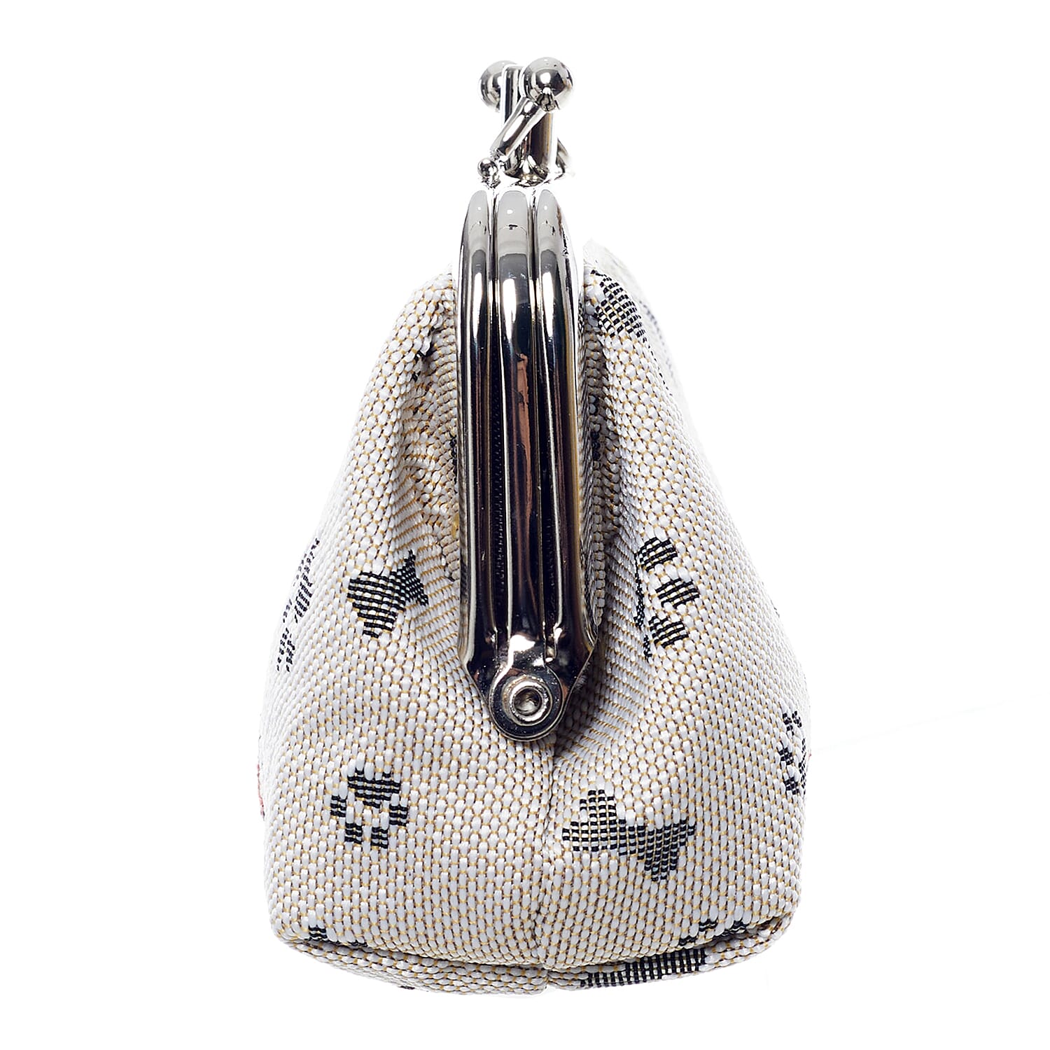 Signare Glass Pouch with Frame Purse - Scottie